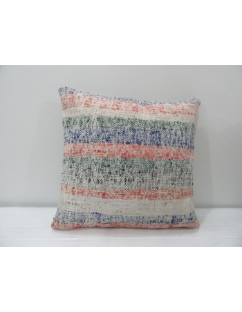 Handmade Striped Turkish Kilim Pillow