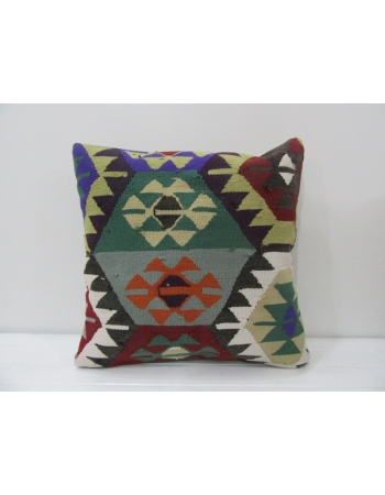 Colorful Vintage Kilim Pillow