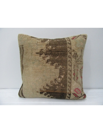 Tan & Brown Decorative Handmade Pillow