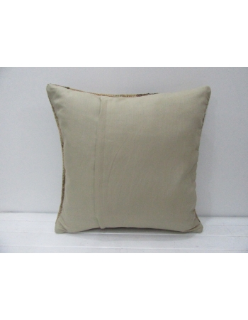 Tan & Brown Decorative Handmade Pillow