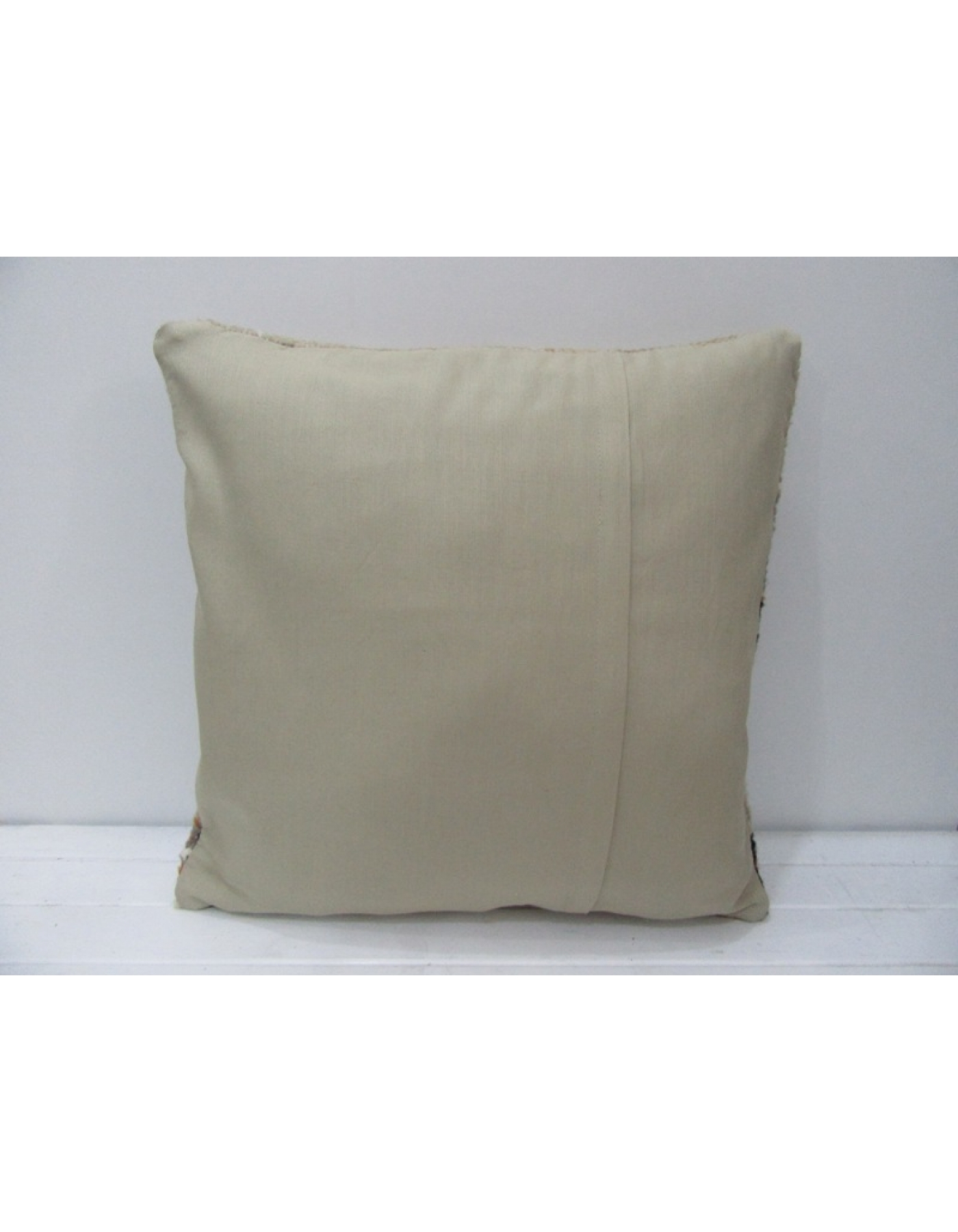 Cream Black Decorative Vintage Pillow