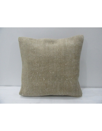 Vintage Handmade Beige Pillow Cover