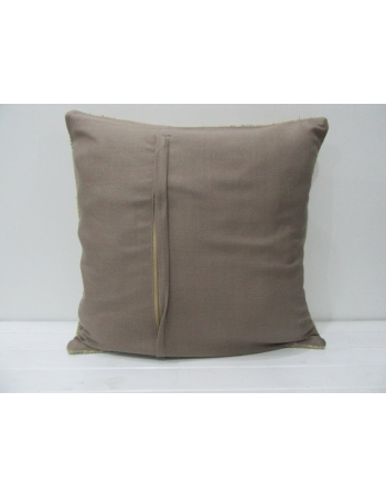 Vintage Handmade Beige Pillow Cover