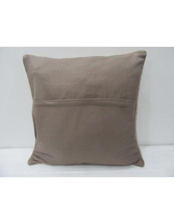 Faded Vintage Beige & Cream Pillow Cover