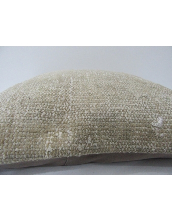 Vintage Decorative Beige Handmade Pillow