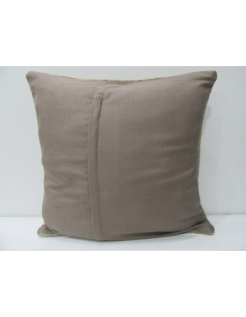 Vintage Decorative Beige Handmade Pillow