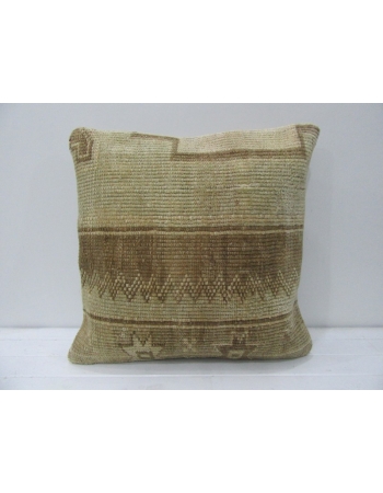 Brown & Tan Decorative Handmade Pillow