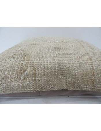 Beige & Tan Vintage Handmade Pillow