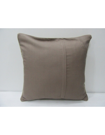 Beige & Tan Vintage Handmade Pillow