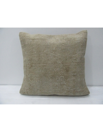 Tan / Beige Handmade Vintage Pillow