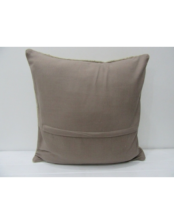 Tan / Beige Handmade Vintage Pillow
