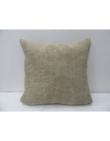 Beige Vintage Handmade Pillow