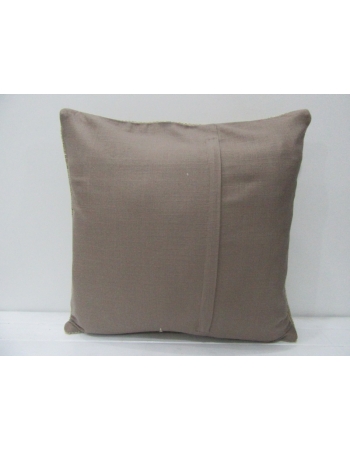 Plain Handmade Vintage Beige Pillow