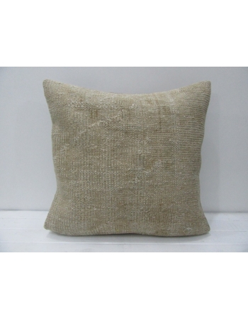 Vintage Beige Handmade Pillow Cover