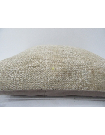 Vintage Beige Handmade Pillow Cover