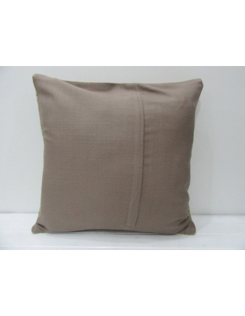 Vintage Beige Handmade Pillow Cover