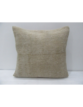 Beige Handmade Vintage Pillow Cover