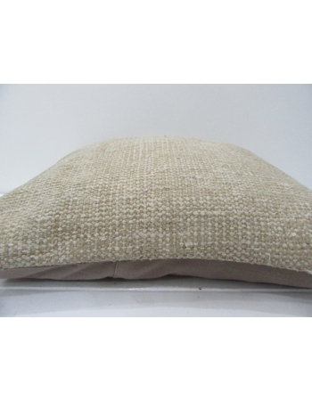 Beige Handmade Vintage Pillow Cover