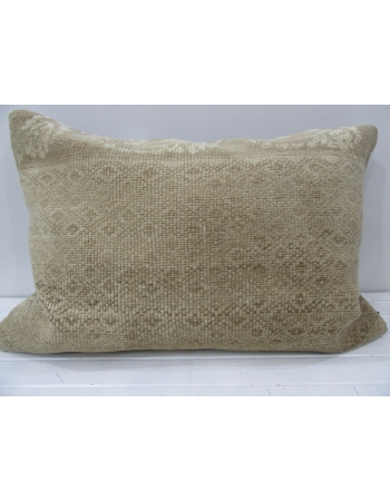 Beige Handmade decorative pillow cover