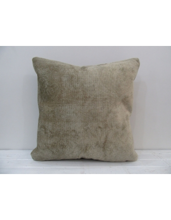 Beige handmade decorative pillow cover