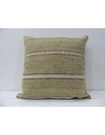 Beige decorative vintage pillow cover